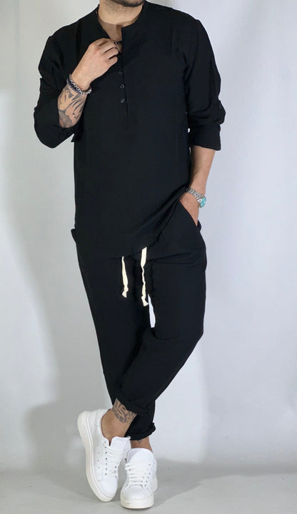 Conjunto SAFARI negro AD1293