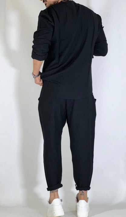 Conjunto SAFARI negro AD1293