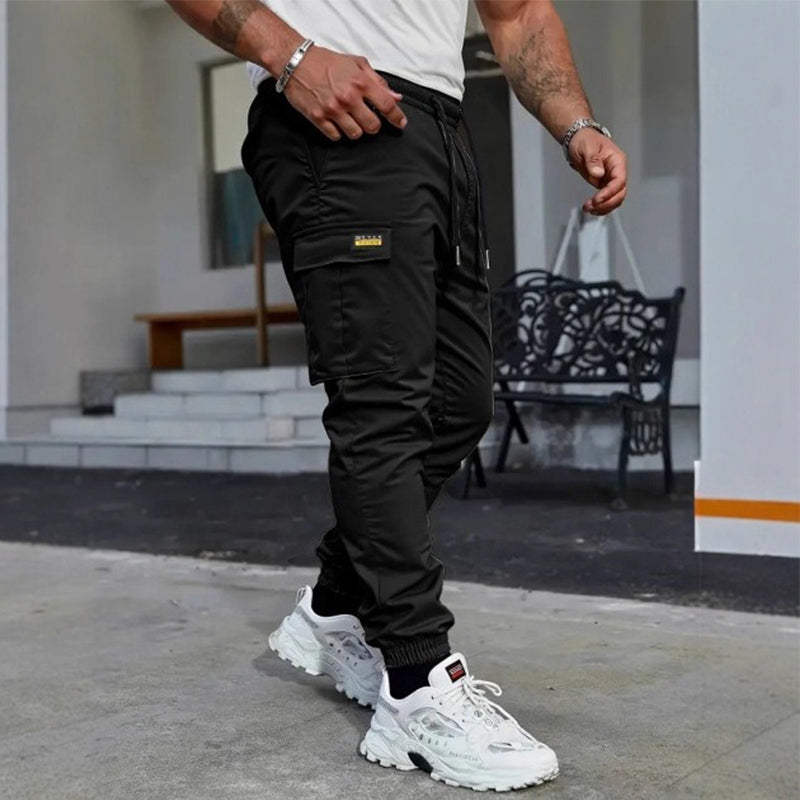 🌞 Novedades de verano: ¡ahorra ahora hasta un 50 %! 💰 Pantalones cargo informales para hombre con cordón