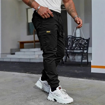 🌞 Novedades de verano: ¡ahorra ahora hasta un 50 %! 💰 Pantalones cargo informales para hombre con cordón