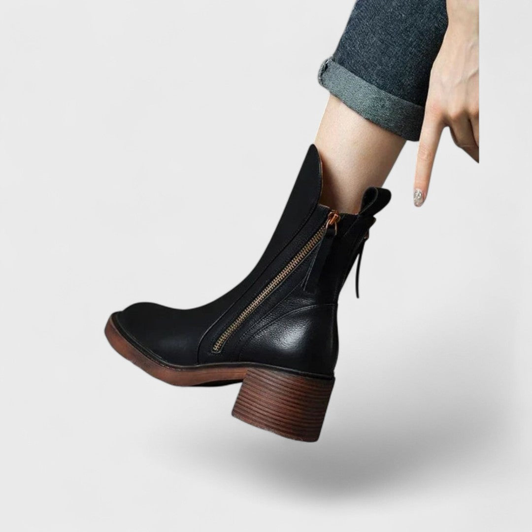 Garciel - Elegantes Botines de Cuero