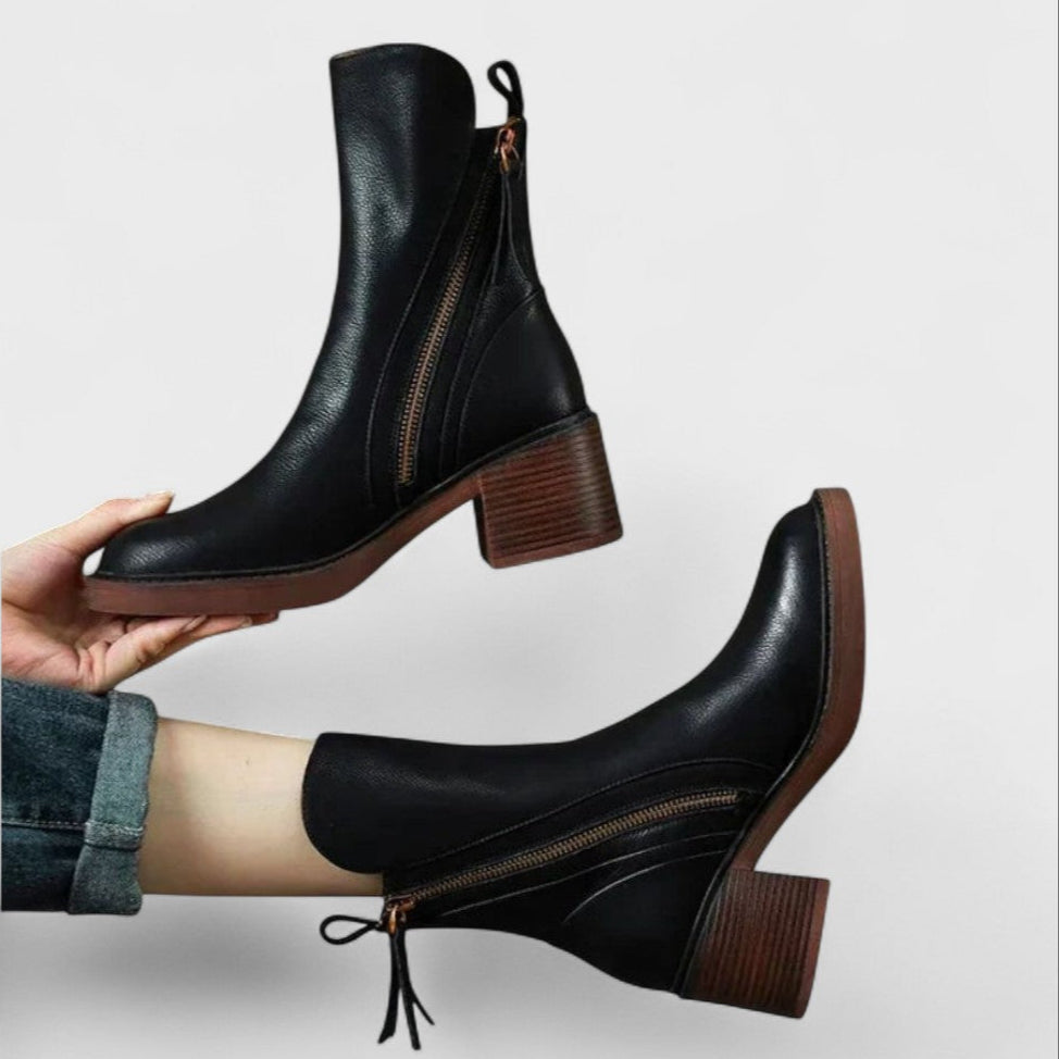 Garciel - Elegantes Botines de Cuero