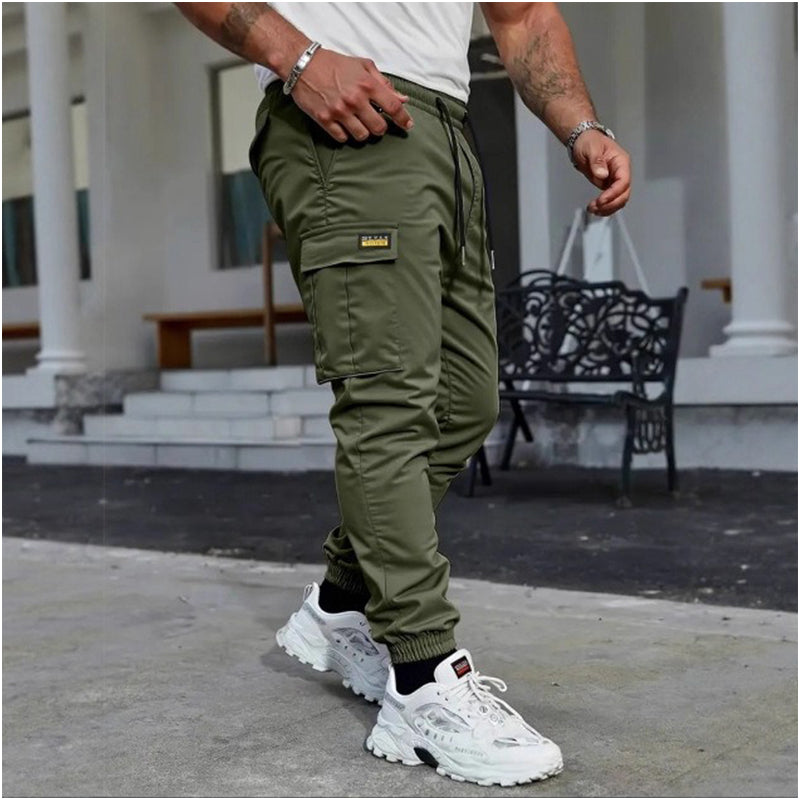 🌞 Novedades de verano: ¡ahorra ahora hasta un 50 %! 💰 Pantalones cargo informales para hombre con cordón