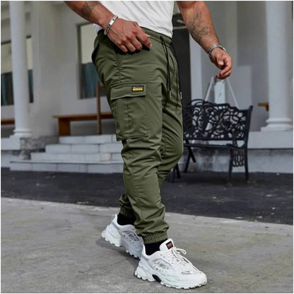🌞 Novedades de verano: ¡ahorra ahora hasta un 50 %! 💰 Pantalones cargo informales para hombre con cordón