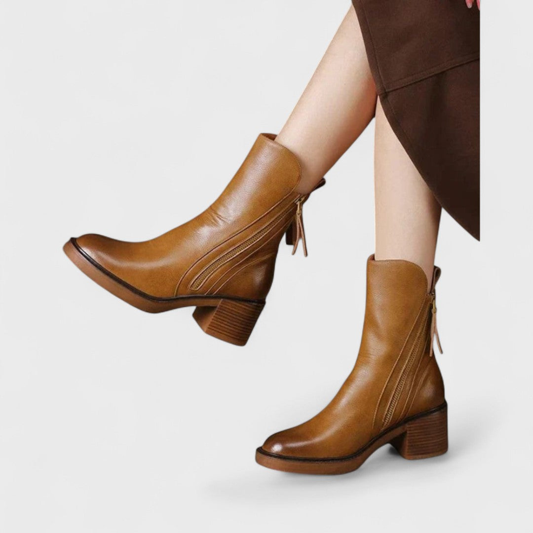 Garciel - Elegantes Botines de Cuero