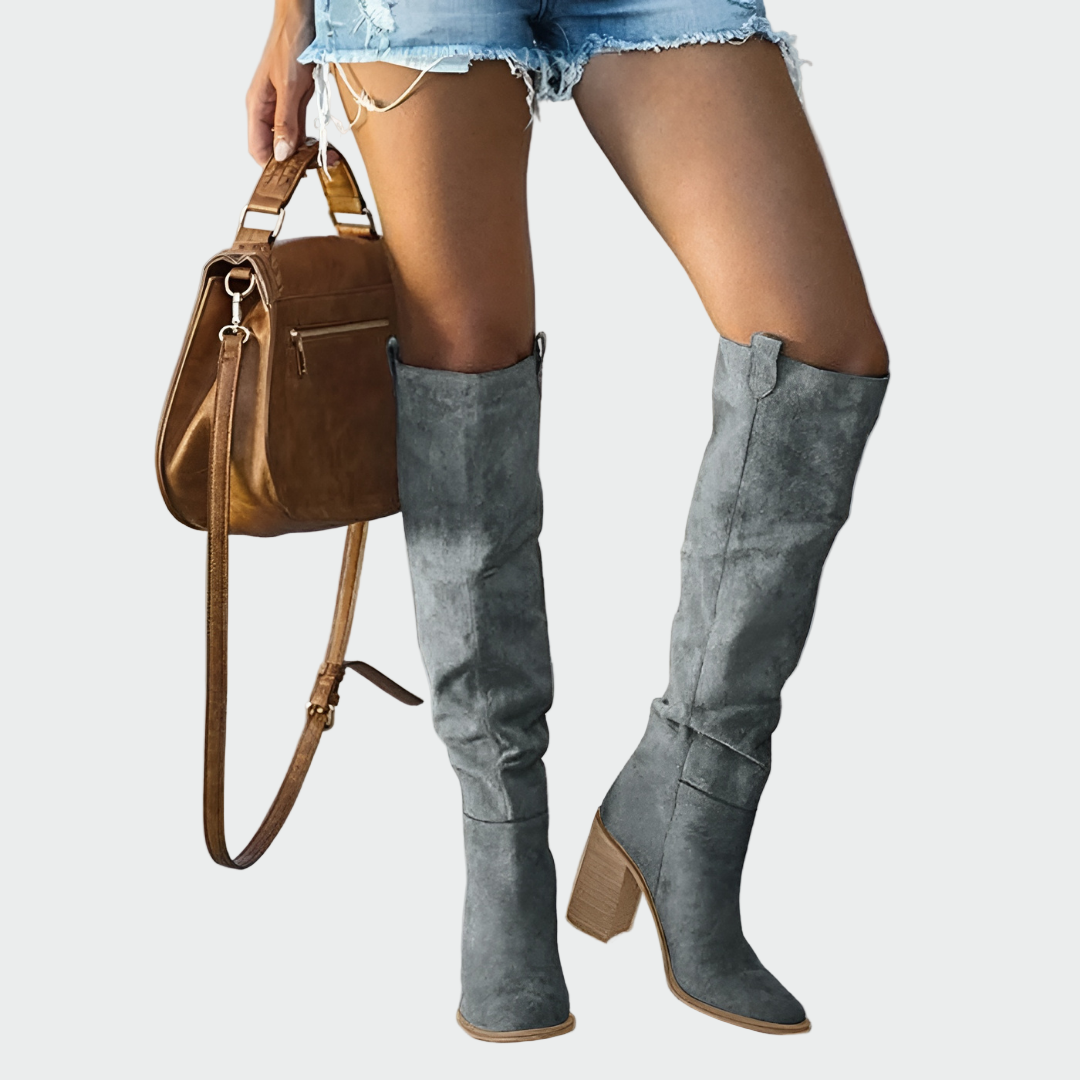 Sienna - Elegantes Botas de Ante