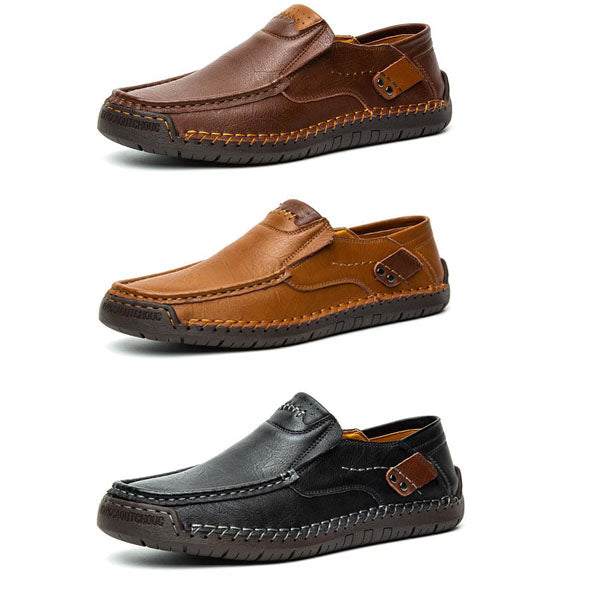 Zapatos clásicos y cómodos de piel para hombre