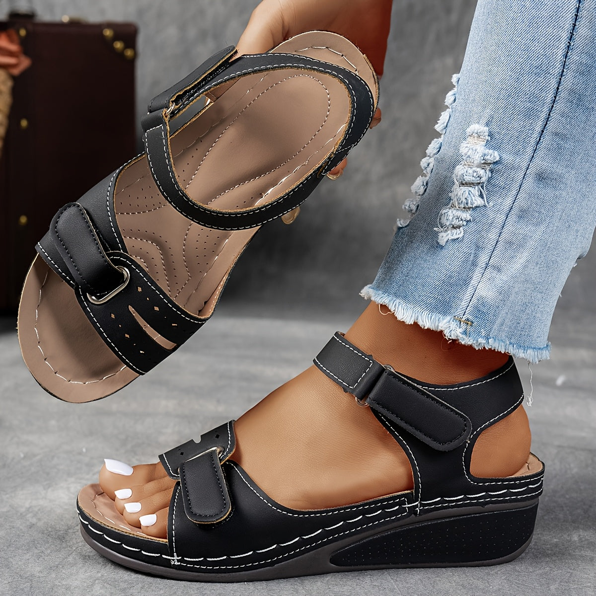 DELACROIX | Sandalias ortopédicas cómodas Élise