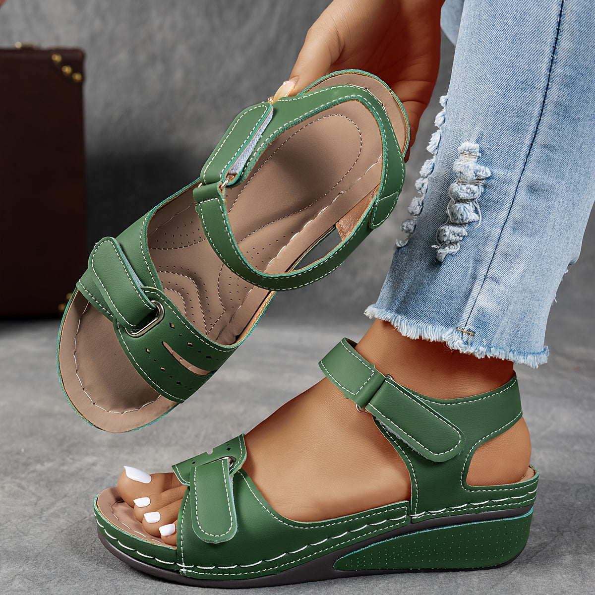 DELACROIX | Sandalias ortopédicas cómodas Élise