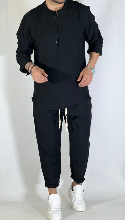 Conjunto SAFARI negro AD1293