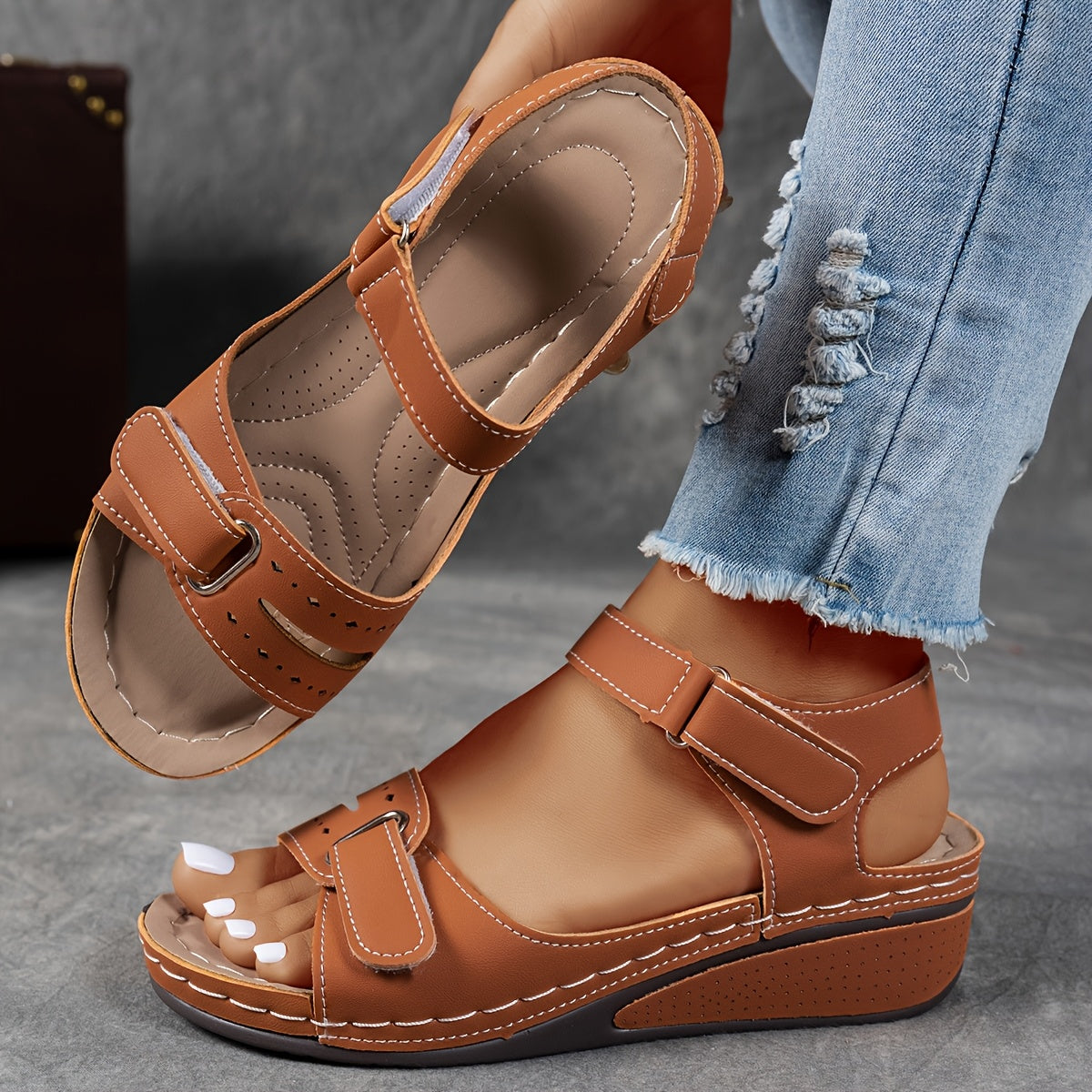 DELACROIX | Sandalias ortopédicas cómodas Élise
