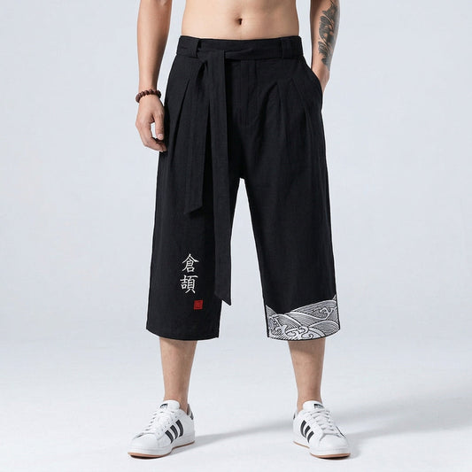 Taro - Pantalones cortos japoneses cómodos
