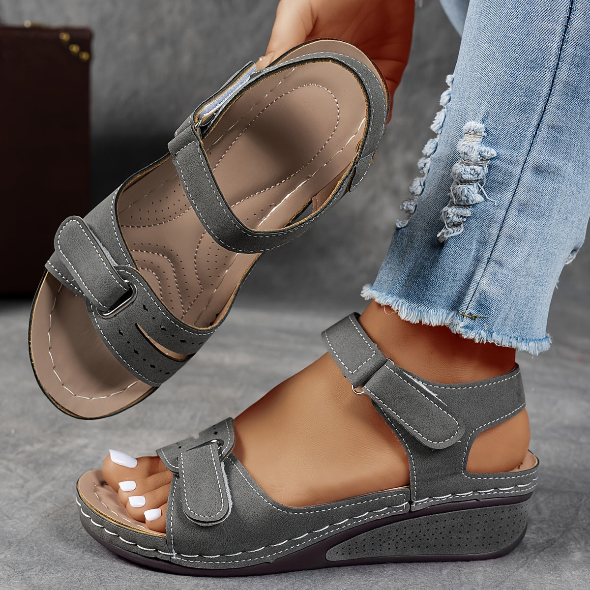 DELACROIX | Sandalias ortopédicas cómodas Élise