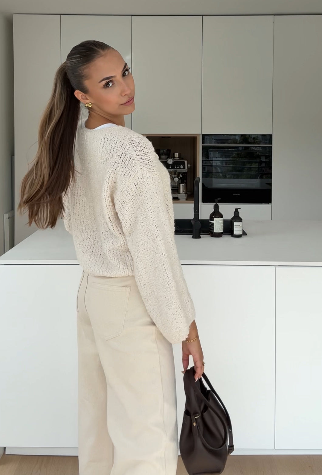 CARDIGÁN TEDDY KNOT VAINILLA