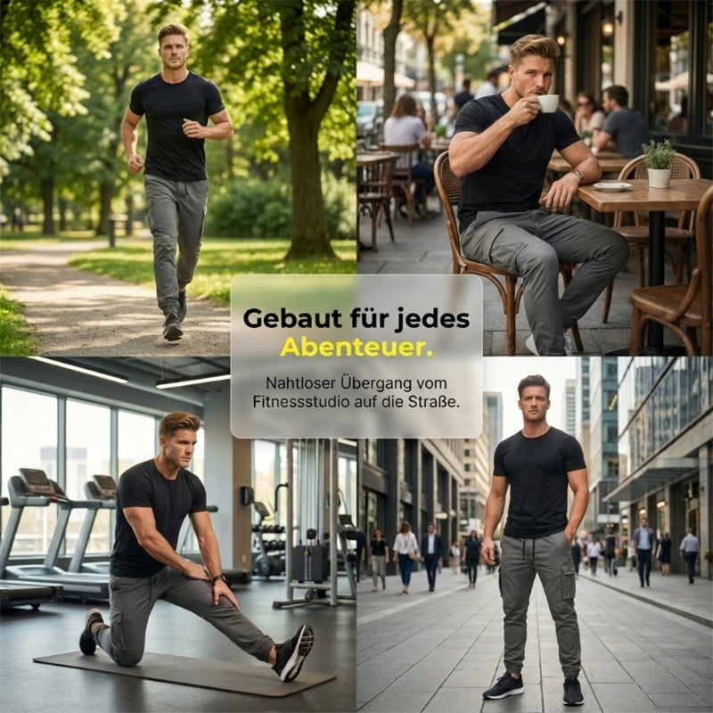 🌞 Novedades de verano: ¡ahorra ahora hasta un 50 %! 💰 Pantalones cargo informales para hombre con cordón