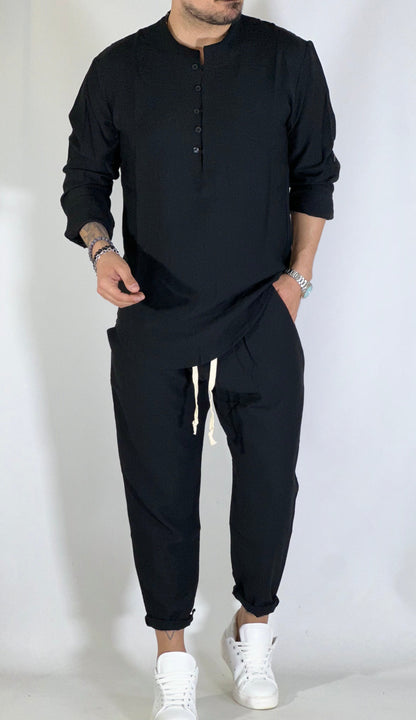 Conjunto SAFARI negro AD1293