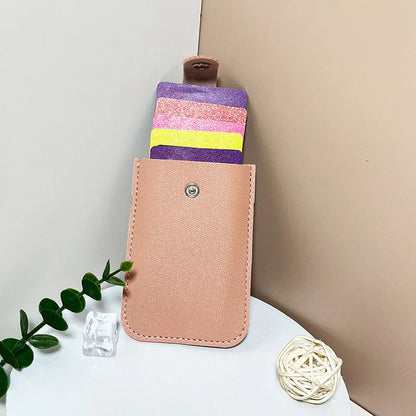 Tarjetero extraíble de cuero: compacto, resistente y organizado Tarjetas y billetes