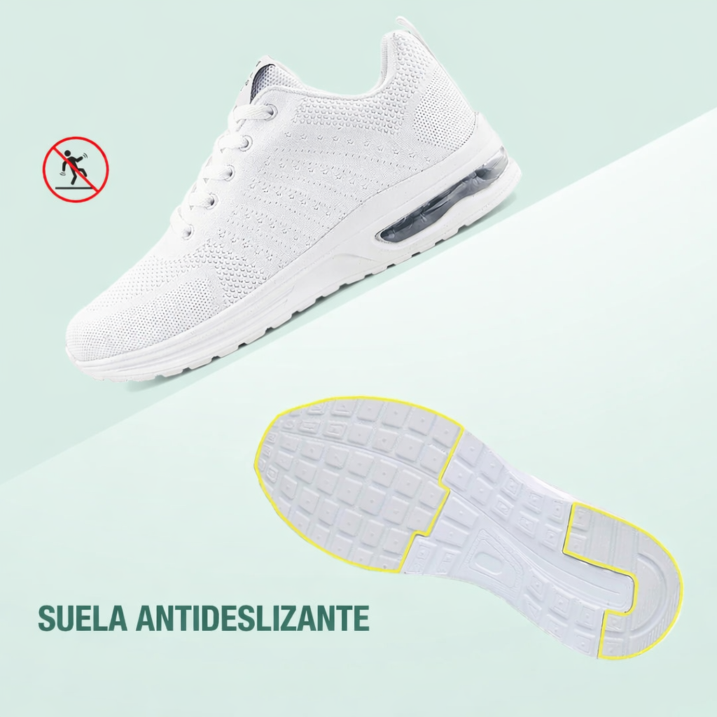 SanoWalk Zapatos Ortopédicos - Todo Blanco