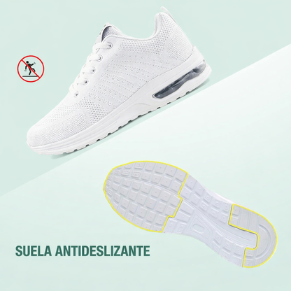 SanoWalk Zapatos Ortopédicos - Todo Blanco