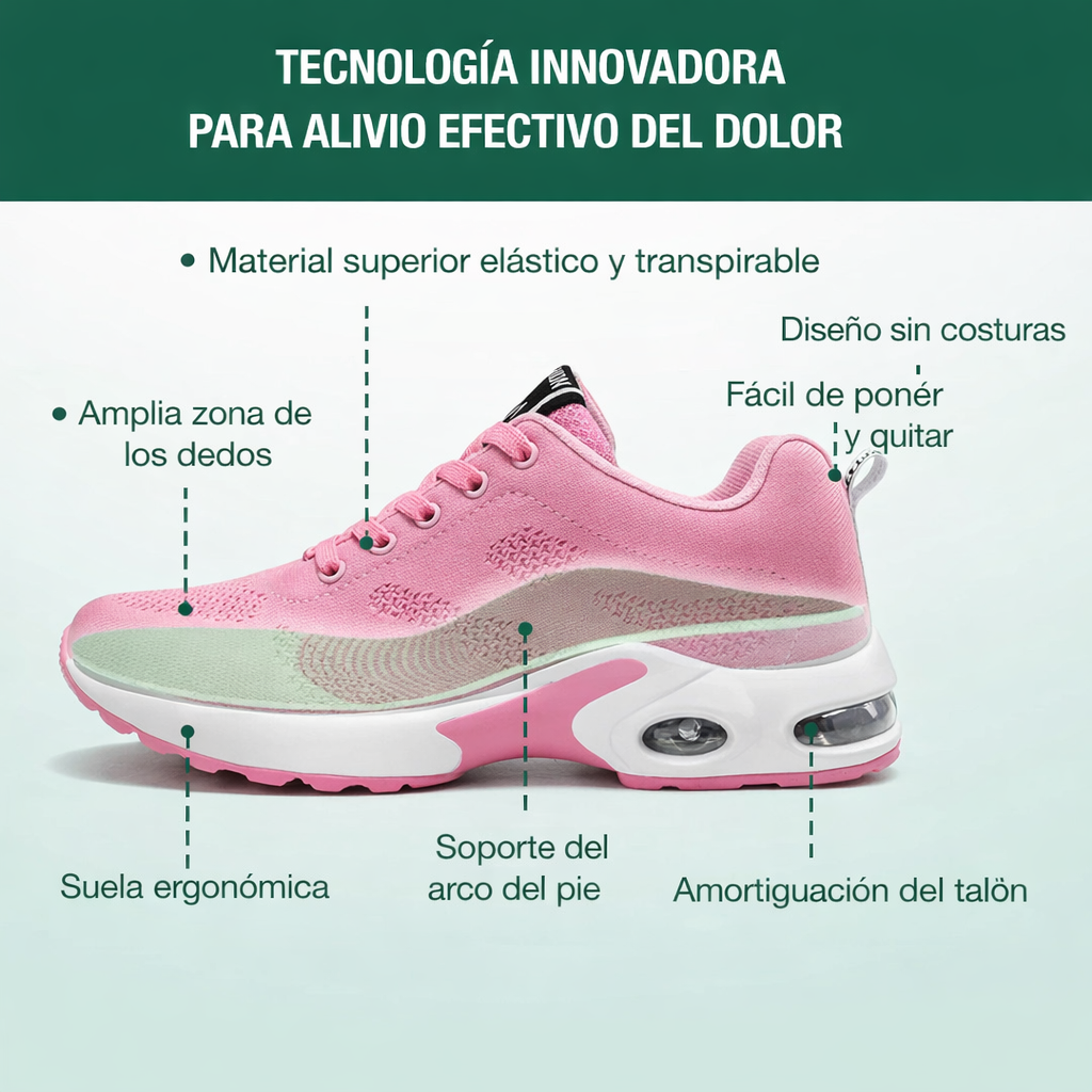 Zapatos Ortopédicos Friedensfuß - Rosa