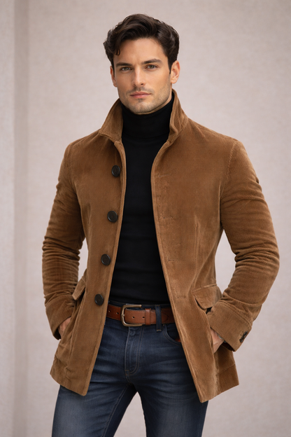 Davide™ | Chaqueta de Velur Corduroy