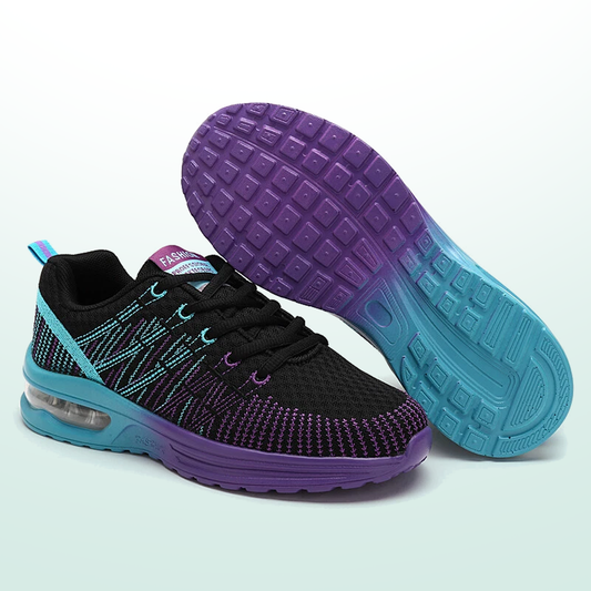 Hildaschritt Zapatos Ortopédicos - Negro Púrpura