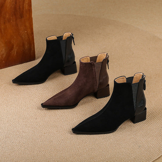 Verena - Botines Suaves y Refinados con Tacón Cómodo