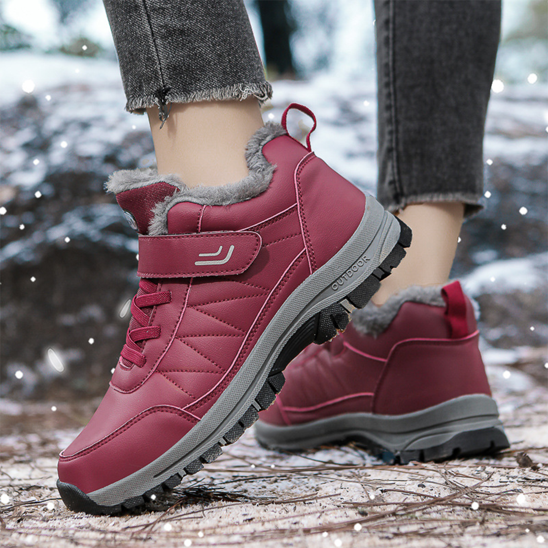 Zapatos de invierno ortopédicos de cuero Lederliebe