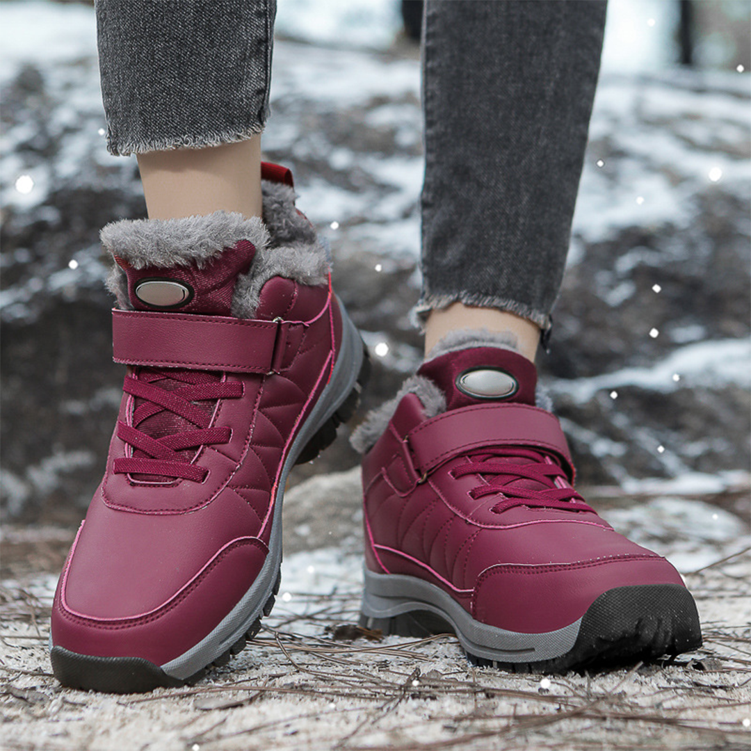 Zapatos de invierno ortopédicos de cuero Lederliebe