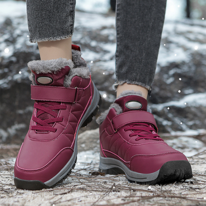 Zapatos de invierno ortopédicos de cuero Lederliebe