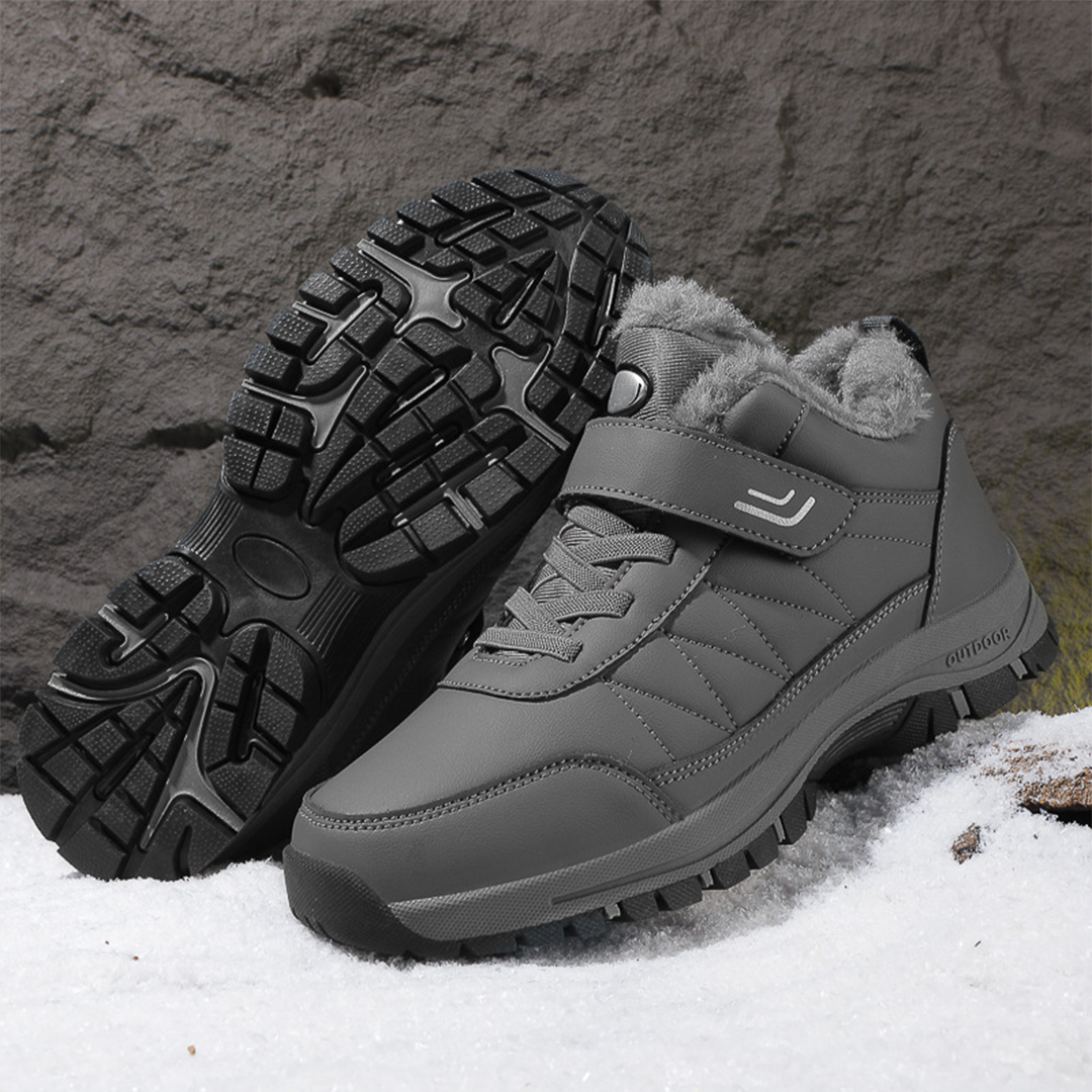 Zapatos de invierno ortopédicos de cuero Lederliebe