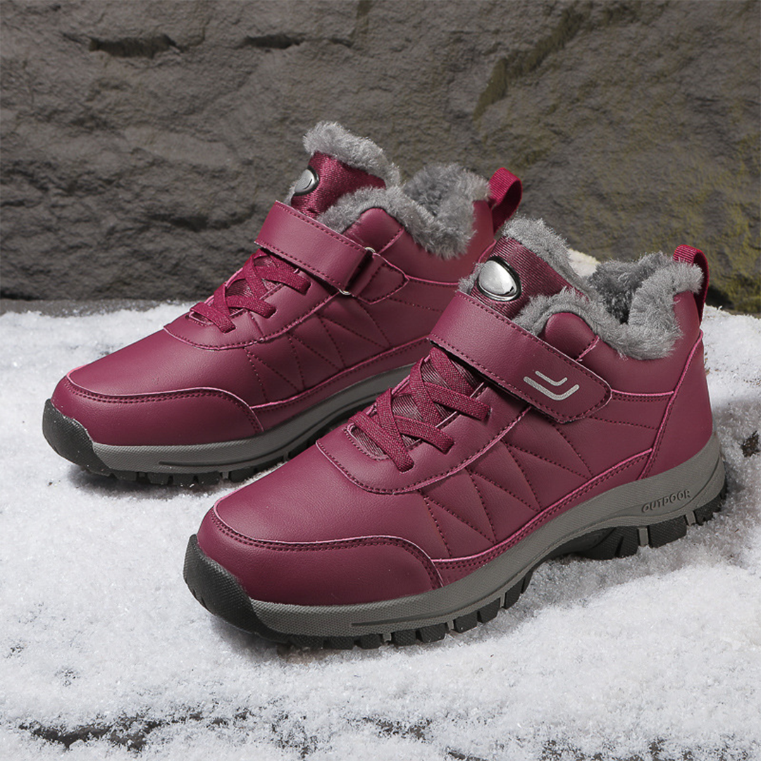 Zapatos de invierno ortopédicos de cuero Lederliebe