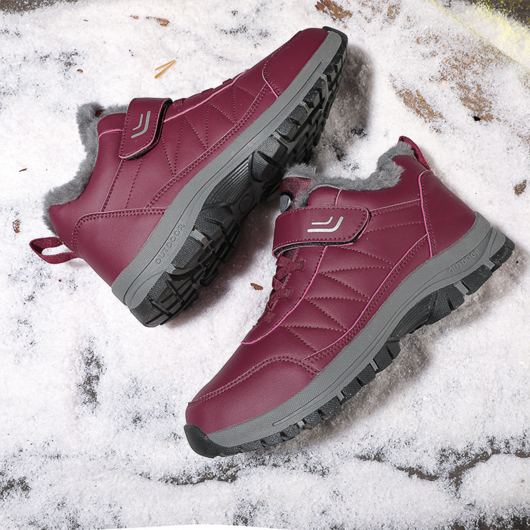 Zapatos de invierno ortopédicos de cuero Lederliebe