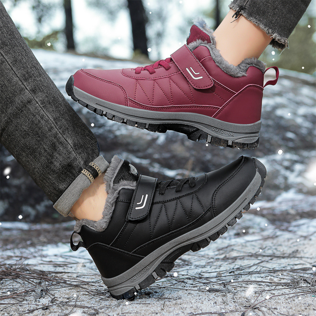 Zapatos de invierno ortopédicos de cuero Lederliebe