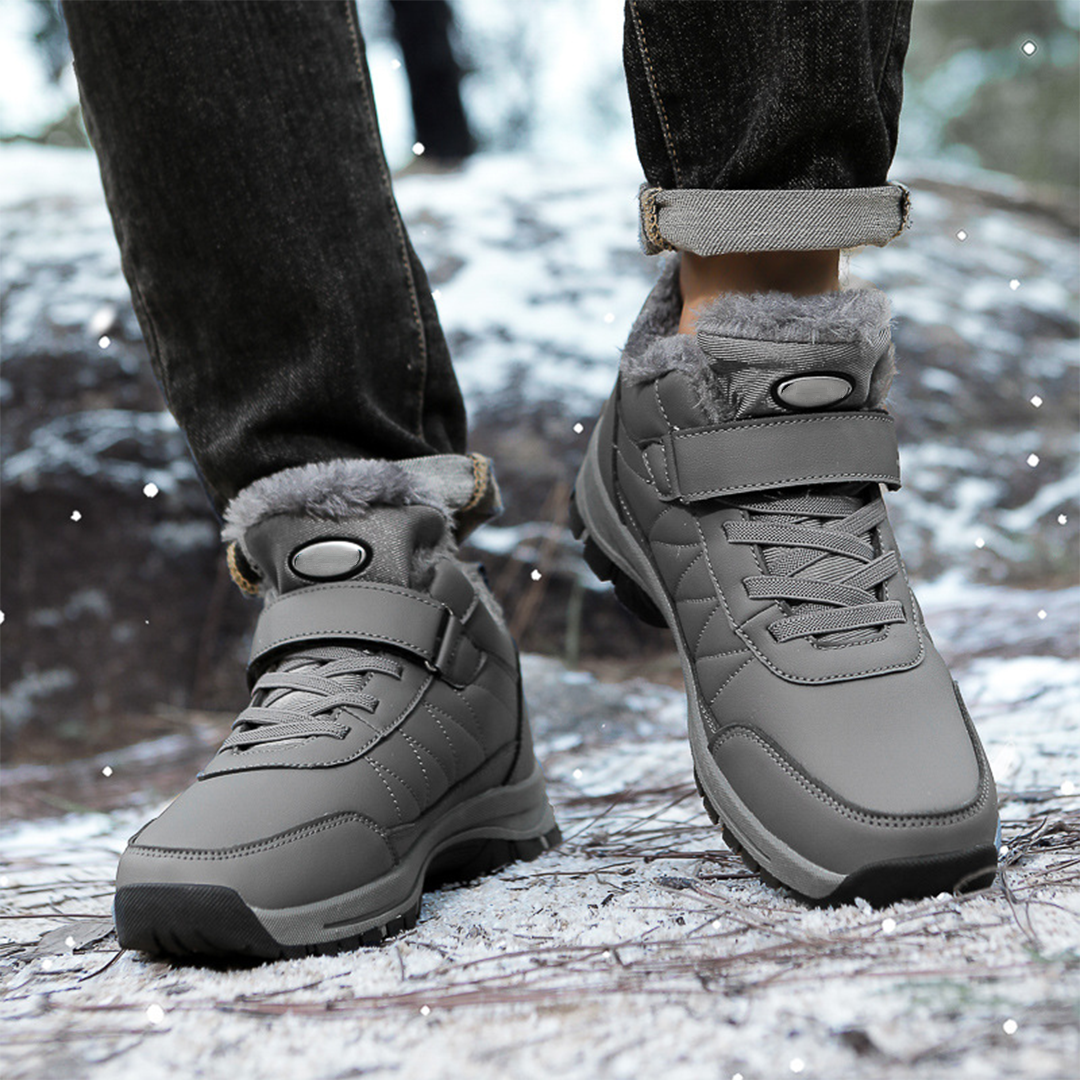 Zapatos de invierno ortopédicos de cuero Lederliebe