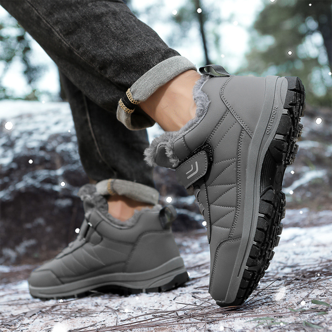 Zapatos de invierno ortopédicos de cuero Lederliebe