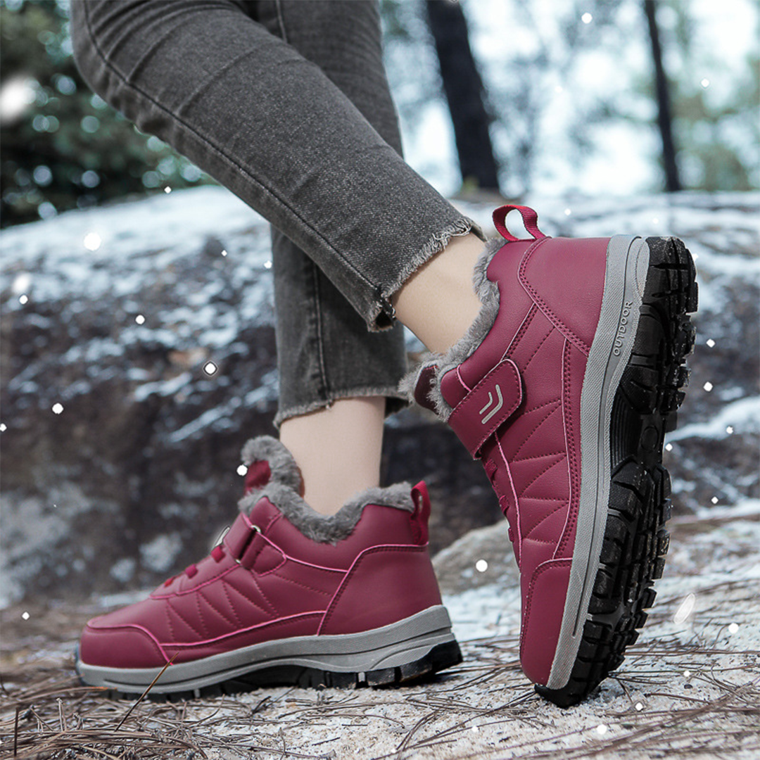 Zapatos de invierno ortopédicos de cuero Lederliebe