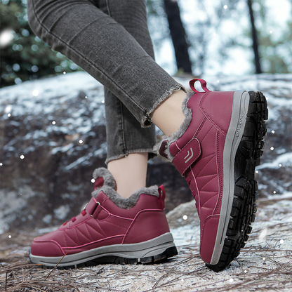 Zapatos de invierno ortopédicos de cuero Lederliebe