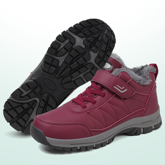 Zapatos de invierno ortopédicos de cuero Lederliebe