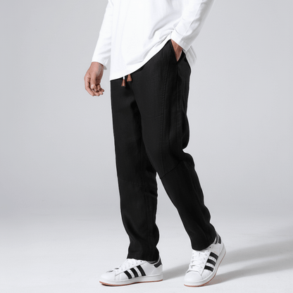 Tsuki - Pantalones japoneses cómodos de lino