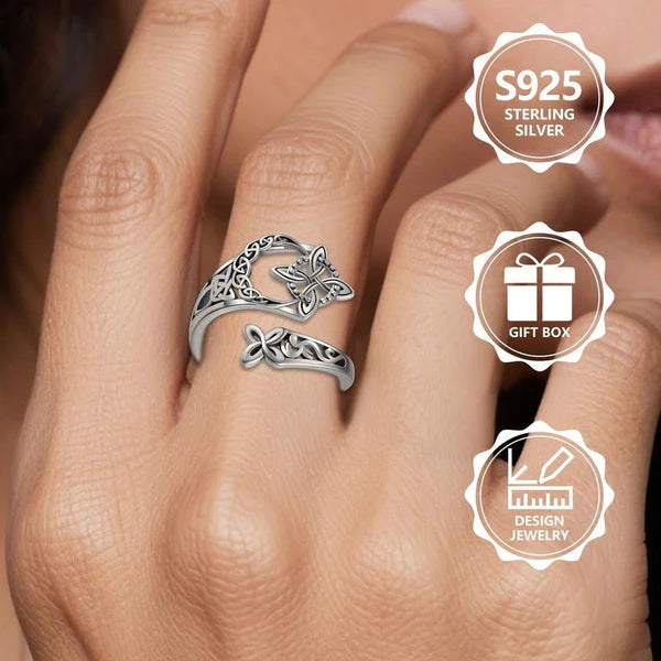 Anillo vintage de estilo místico