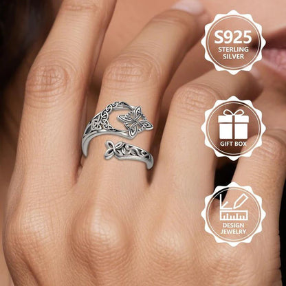 Anillo vintage de estilo místico