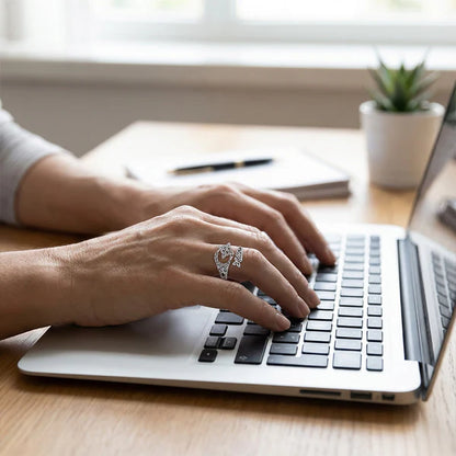 Anillo vintage de estilo místico