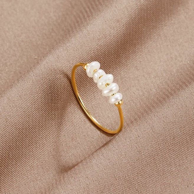 Gracia – Anillo de perlas de agua dulce