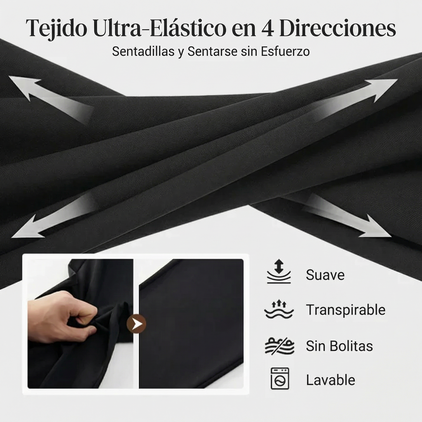 Pantalones de traje de mujer con cintura alta