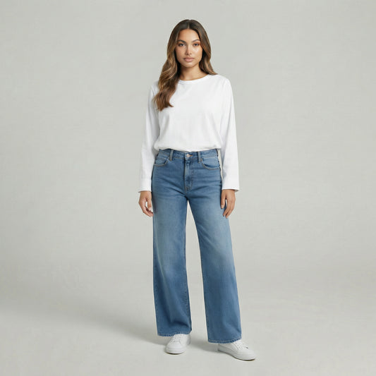 Vaqueros vintage de cintura alta