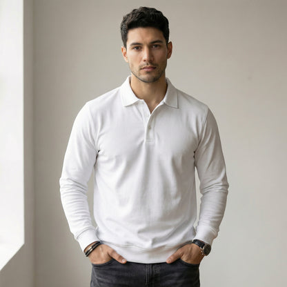 Guillermo™ | Polo Casual de Manga Larga