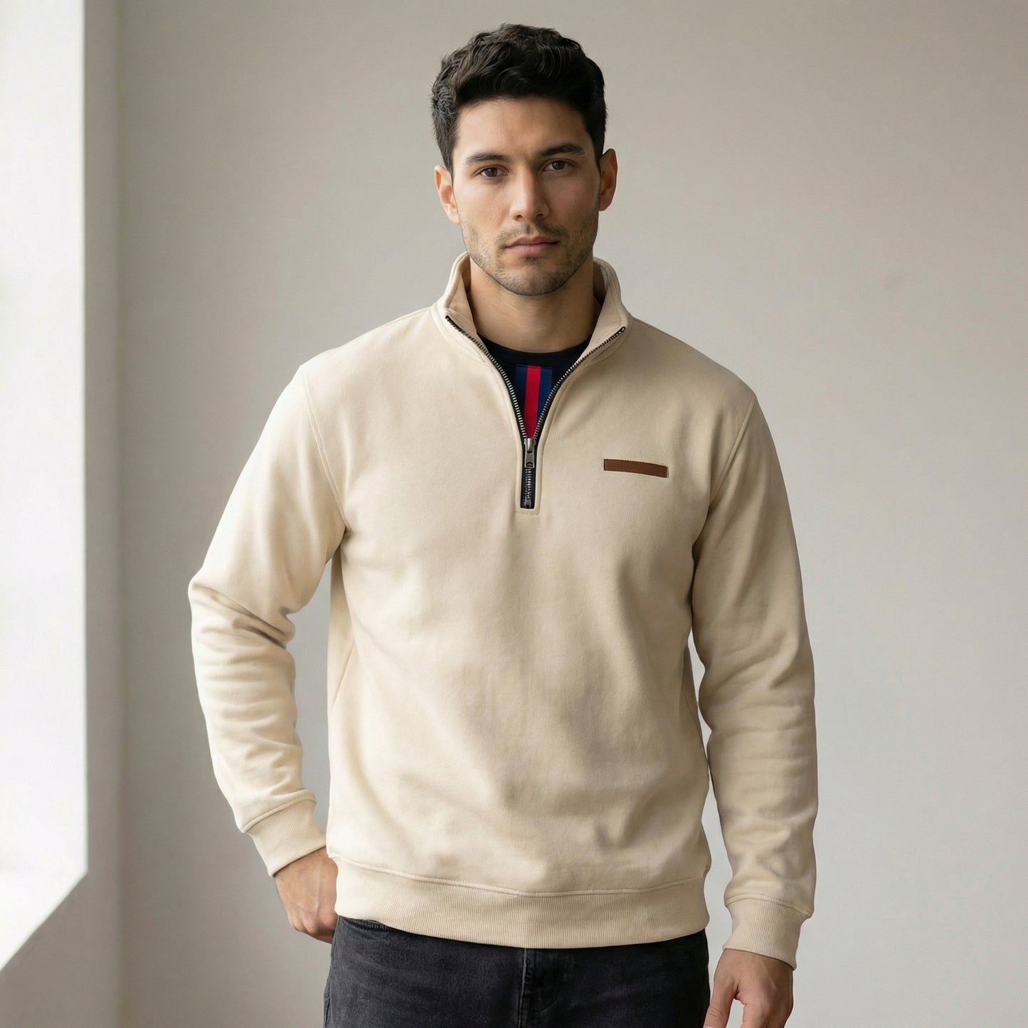 Nicolás | Suéter de felpa casual para hombres