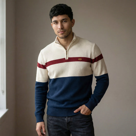 Pablo | Jersey Heritage con cremallera