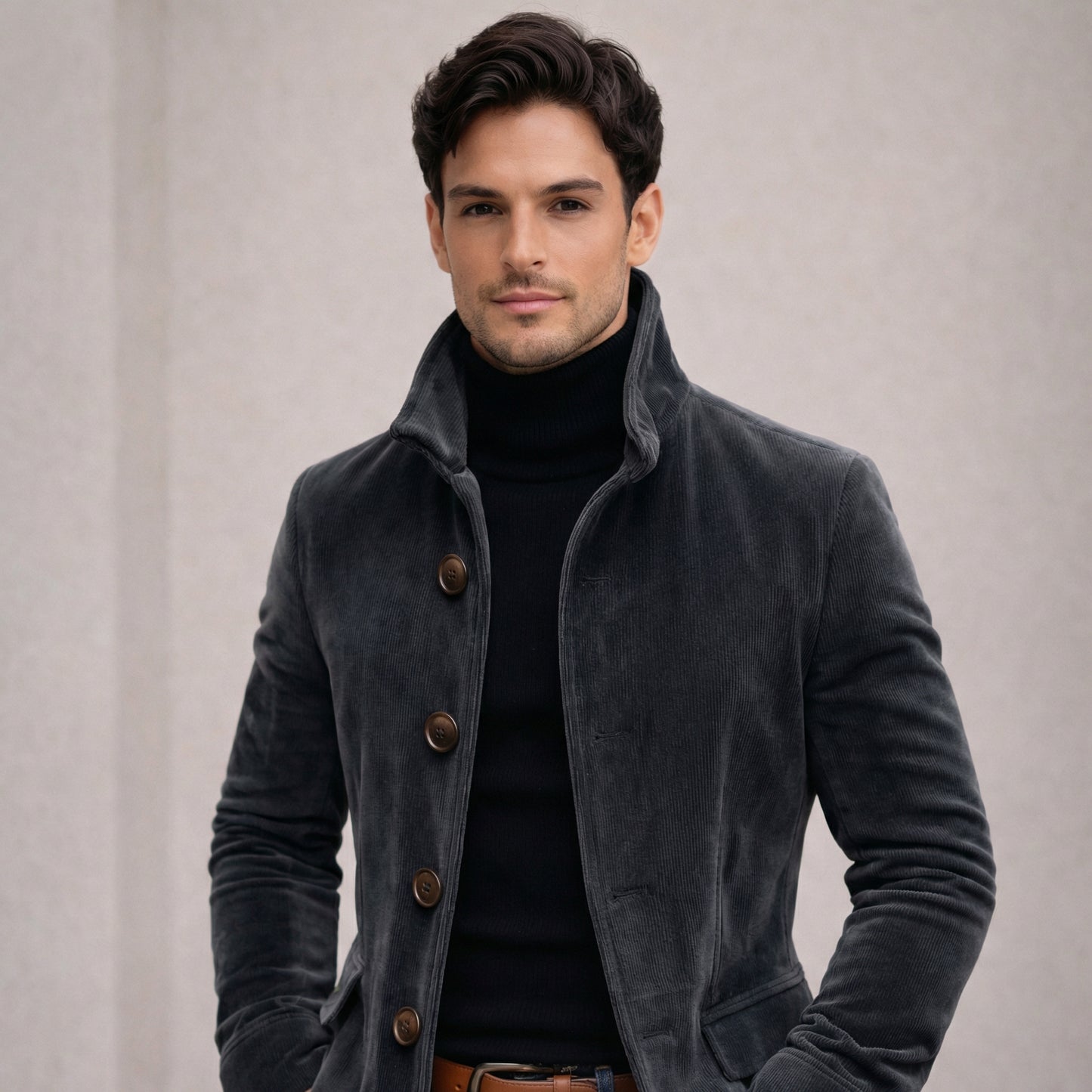 Davide™ | Chaqueta de Velur Corduroy